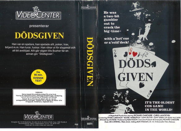 5071 DÖDSGIVEN (VHS)